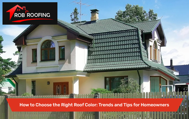 House showcasing slate roof color trend.